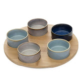 RAMBLA TAPAS SET MULTICOLOR 48X12 CM